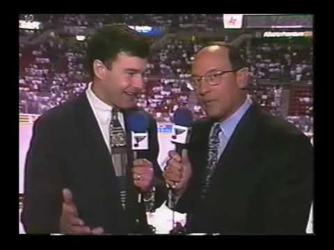 1994-95 NHL St. Louis Blues vs Vancouver Canucks Western Conference Quarter Finals Game 4