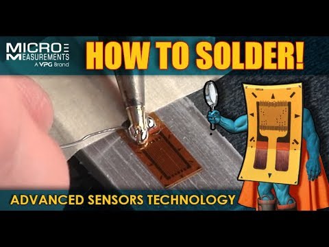 How to Solder. (Advanced Sensors Technology)