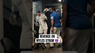 Myles Straw went from the hunter to the hunted ???????????????? #MLB #Toronto #BlueJays