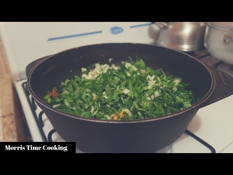 JAMAICAN BOK CHOI & SALTFISH | Surprise Guest Cooking |Lesson #149 | Morris Time Cooking