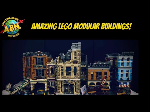 INCREDIBLE AMAZING LEGO MODULAR BUILDINGS