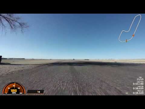 2015 Z28 over takes Ferrari 430 at La Junta Raceway