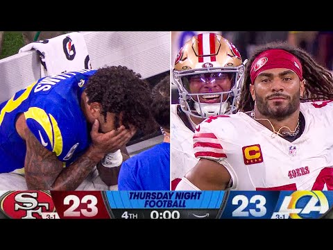 YOU WON'T BELIEVE HOW THIS GAME ENDS: Los Angeles Rams vs San Francisco 49ers TNF