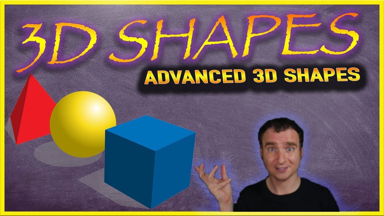 3D Shapes (English Vocabulary Lesson with Memory Practice)