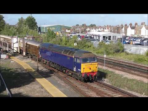 LSl 57003 And 47712 At Cavendish Road Bridge Working The Statesman. 19/08/2023