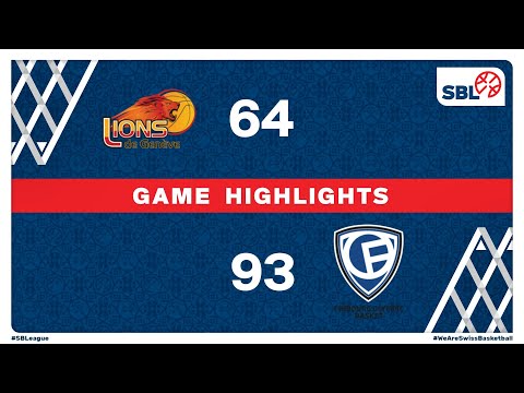 Lions de Genève vs. Fribourg Olympic - Game Highlights