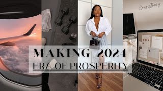 How to design your 2024 | 2024 Vision Board using Canva | Visualize and achieve your next chapter