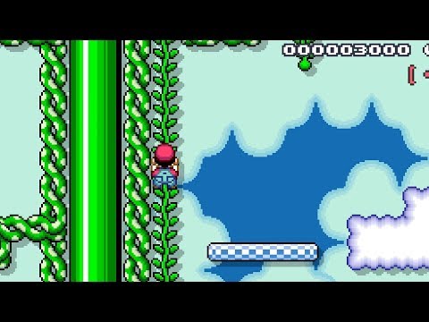 Super Mario Maker 2 🔧 Beanstalk fairy-tale 🔧 by Agent R