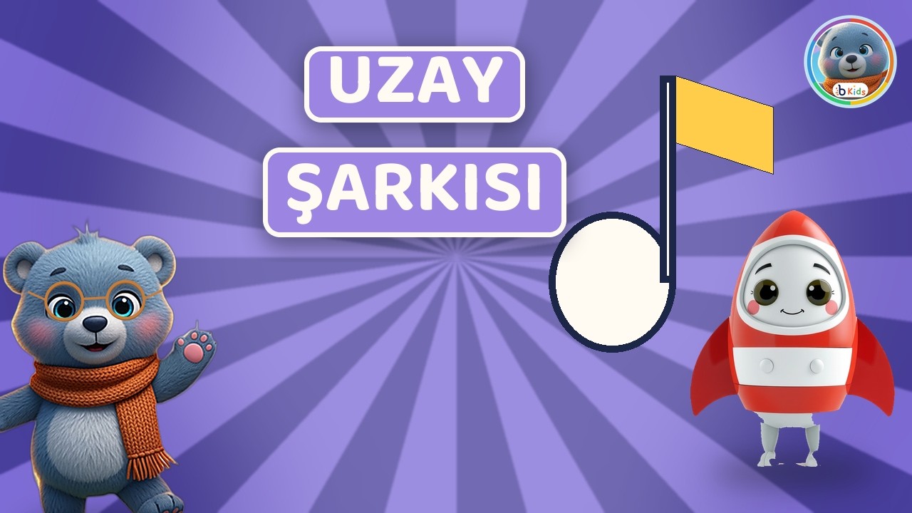 Uzay Macerası Şarkısı 🎵 Gezegenleri Sayıyoruz