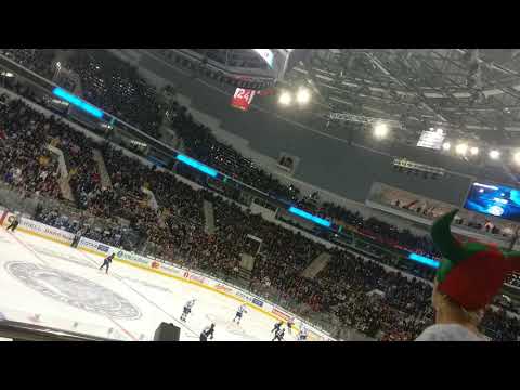 Dynamo Minsk score the goal that puts them ahead against St Petersburg