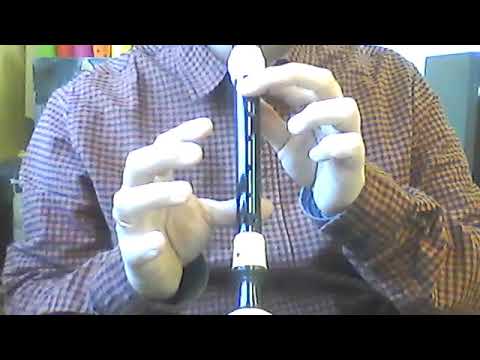 Gama C-dur - nauka gry na flecie.