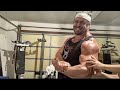 150 x 15 overhead triceps extensions