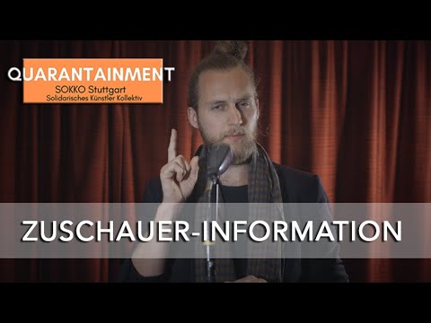 "Pressekonferenz" Sokko Stuttgart -  Status QUARANTAINMENT