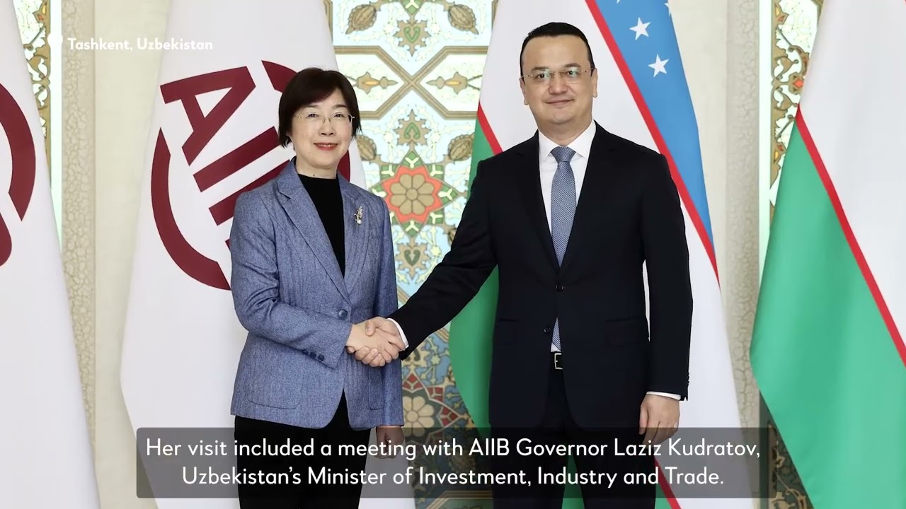 AIIB President Zou Meets Central Asia Leaders, Reinforces Regional Partnerships and Cooperation