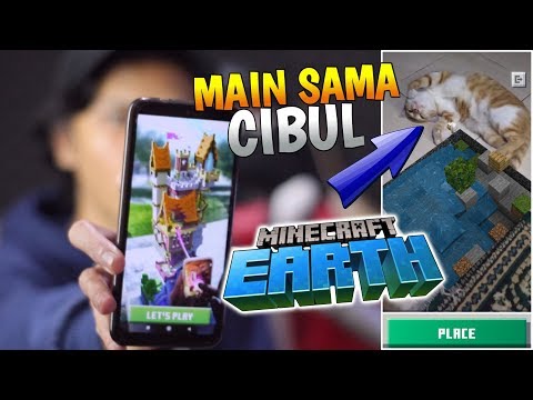 TRY THE 2019 MINECRAFT EARTH GAME WITH CIBUL !!!  INSANELY COOL GAME😱