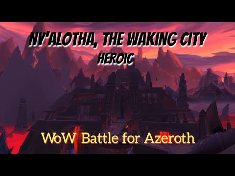 Unholy Death Knight----- Ny'alotha, The Waking City on Heroic---Cursed Dawn 4.8.2020.