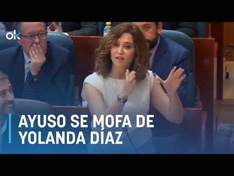 Ayuso se mofa de Yolanda Díaz: "Quiero mi hueco en el cohete para cuando manden a España al carajo"