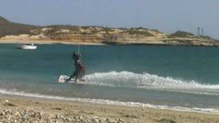 preview picture of video '2009 Kitemasters Kitesurfing Freestyle Clinic in La Ventana, Baja California Sur, Mexico'