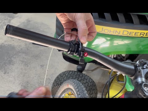 Mountain Bike Front Suspension Remote Lockout Installation