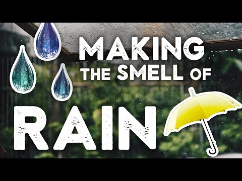 Recreating the smell of rain (Petrichor) with geosmin