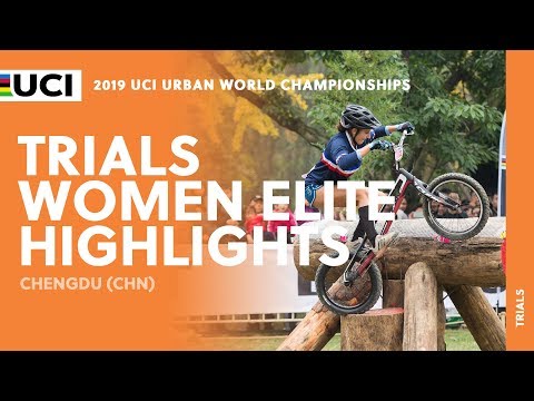 Велоспорт Trials Women Elite Final Highlights | 2019 UCI Urban Cycling World Championships