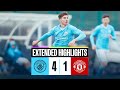 HIGHLIGHTS! ALFA-RUPRECHT DOUBLE HELPS CITY U18S BEAT UNITED | Man City 4-1 Man United | PL18