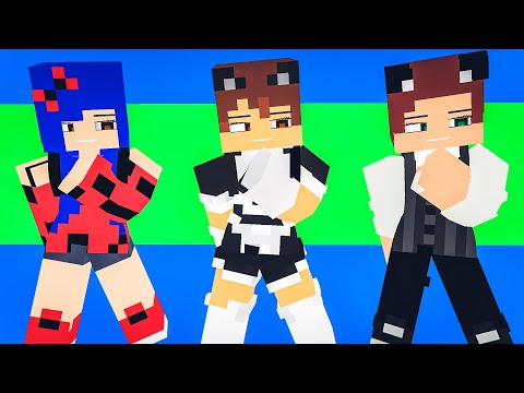 BELLAMY MEME X SUPER IDOL : MINECRAFT ANIMATION BAGAS CRAFT AND LADYBUG  - MONSTER SCHOOL