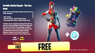 how to download the ace starter pack for how to get new ace skin fortnite ace pack 3 - ace starter pack fortnite
