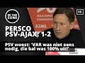 Schmidt woest na verlies tegen Ajax: 'VAR was niet eens nodig!'