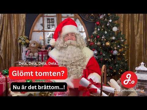 BOKA JULTOMTE NU!