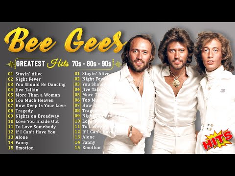 Bee Gees Greatest Hits 2025🪩 Disco Music Mix Top 10 Hits Of All Time