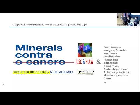 Vídeo: O papel dos microminerais no doente oncolóxico na provincia de Lugo