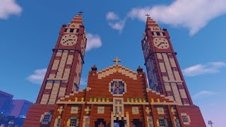 preview picture of video 'Minecraft: Szeged dóm'