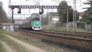 preview picture of video 'Trafic ferroviaire sur l'artère impériale vers Boussy-saint-Antoine'