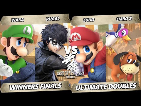 Best of the West II WINNERS FINALS - Waka & ΩRugal Vs. Ludo & embo_z - Smash Ultimate - SSBU