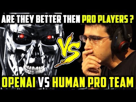Open AI 5 vs Humans 5vs5 Are They Better Than Top Rank Pro Players ??