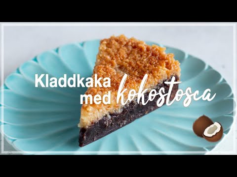 Kladdkaka med kokostosca | Lär dig baka med Camilla Hamid
