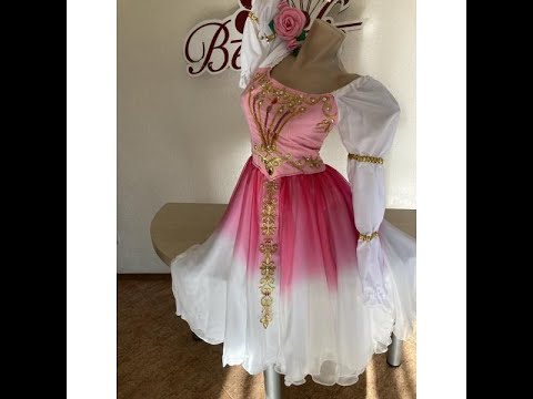 Сценический костюм  Джульетта F 0350 - video 2