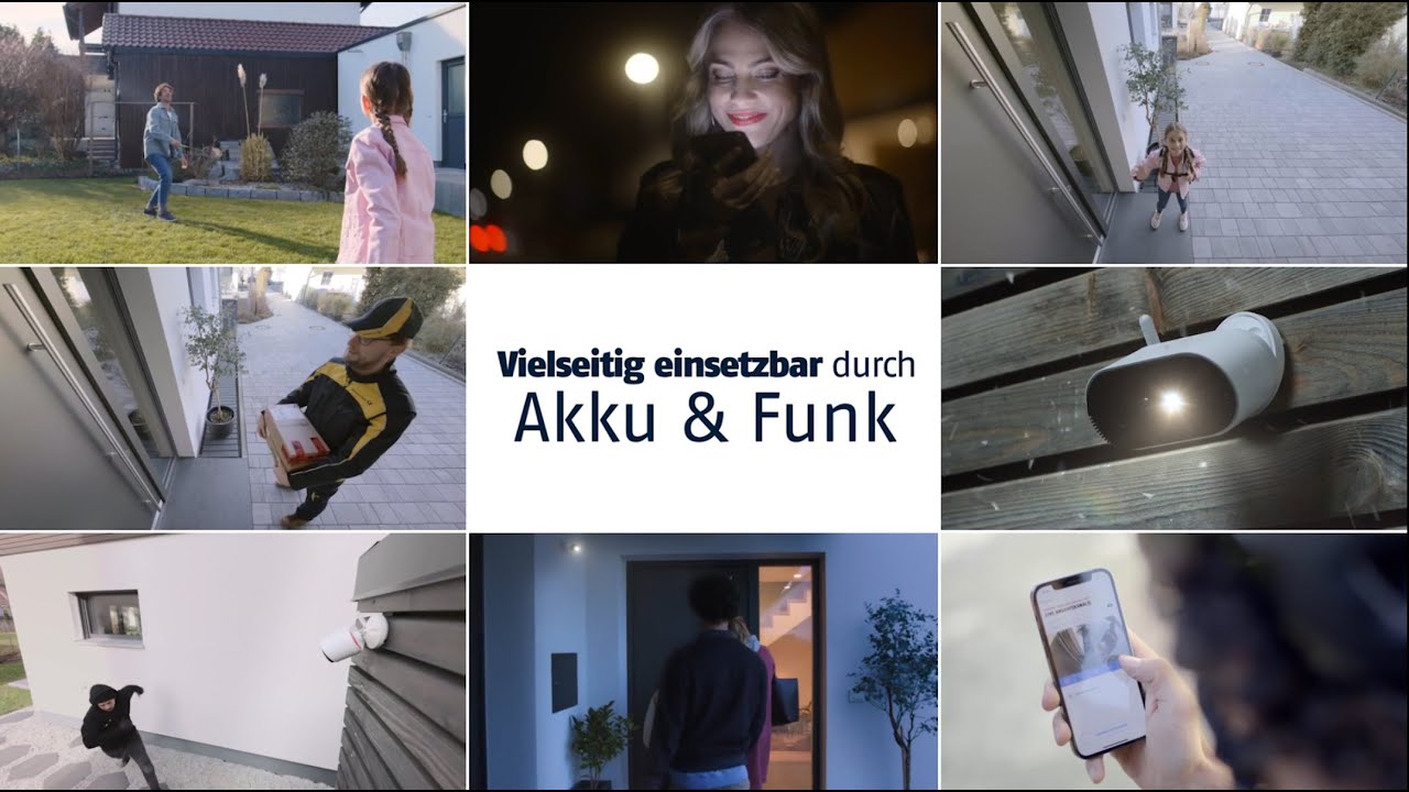 Abus Netzwerkkamera PPIC91000 Akku Pro mit Basisstation