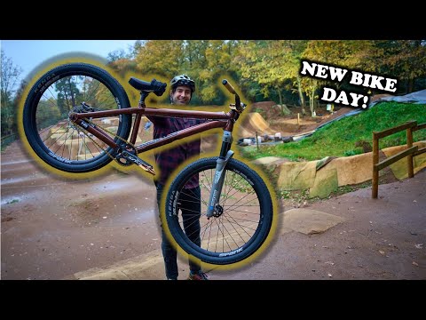 My NEW Dirt Jump Bike is SICK!  NS Decade 2022 Build and Ride at S4P Trails