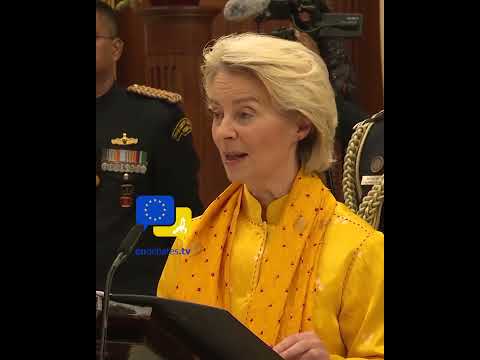 Video Thumbnail: This Is Only the Beginning! – Von der Leyen Expects Much More from the EU–India Free Trade Deal 🇪🇺🇮🇳