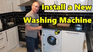 How To Install a New Integrated Washing Machine