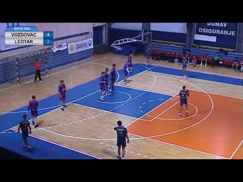 NBSC 2018. Boys 2002. VOŽDOVAC (SRB) - LEOTAR (BIH) 18:20