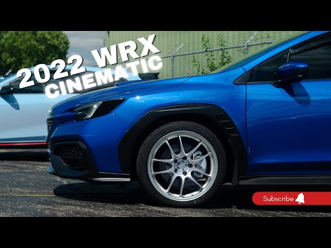 2022 WRX w/ Enkei PF01 - Car Cinematic [4K]