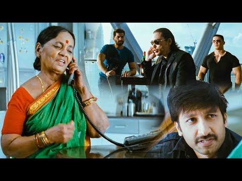 Gopichand Telugu Blockbuster Movie Ultimate Phone Call Comedy Scene || Kotha Cinema