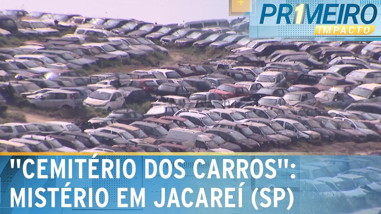 "Cemitério de carros" abandonados gera polêmica em Jacareí (SP) | Primeiro Impacto (18/09/24)