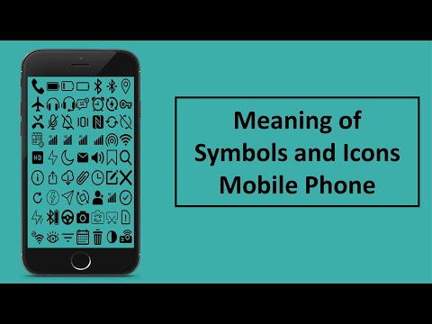 Mobile Status bar Icons meaning Mobile Symbol Name