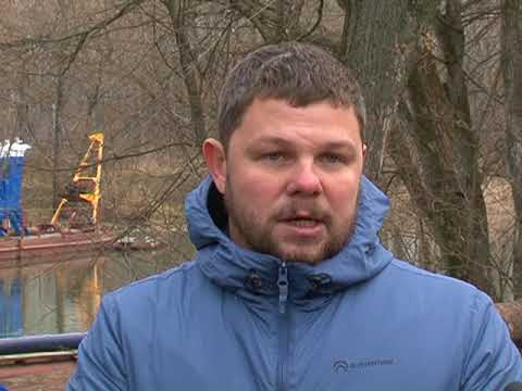 Расчистка реки Тускарь на завершающей стадии