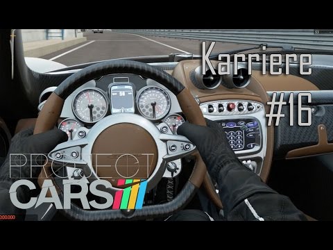 Project Cars - Karriere #16 - Pagani Monza Club Day - [PS4][1080P]