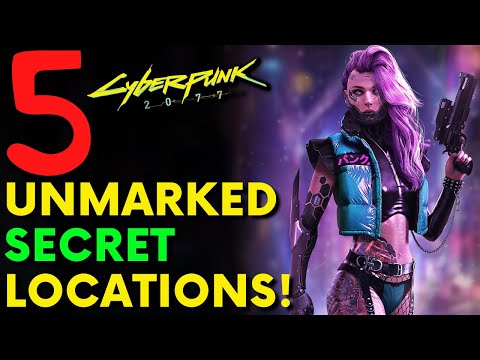 Cyberpunk 2077 - 5 Secret Locations! | Hidden Gems (Locations & Guide)